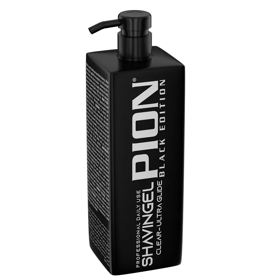 Gel De Afeitar Pion Black Edition Hombre Profesional 950ml 1
