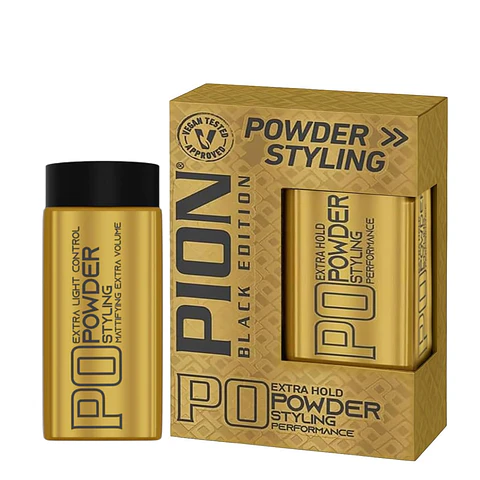 Polvo Texturizador Pion P0 Extra Hold Black Edition Efecto Mate 30gr