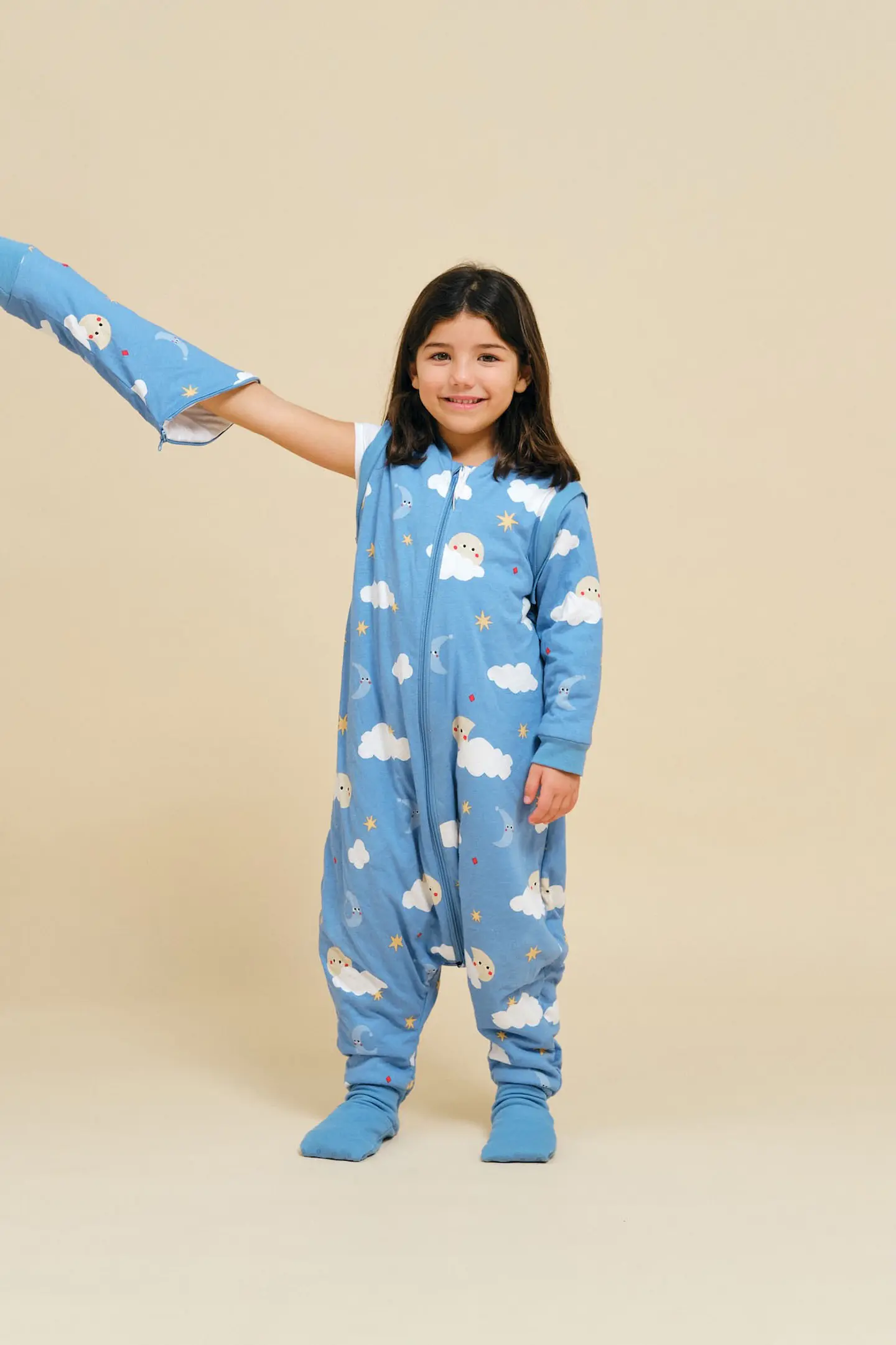 Pijama manta con mangas y calcetines antideslizantes - Good Night - TOG 1 4