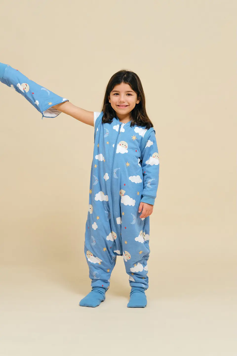 Pijama manta con mangas y calcetines antideslizantes - Good Night - TOG 1 4