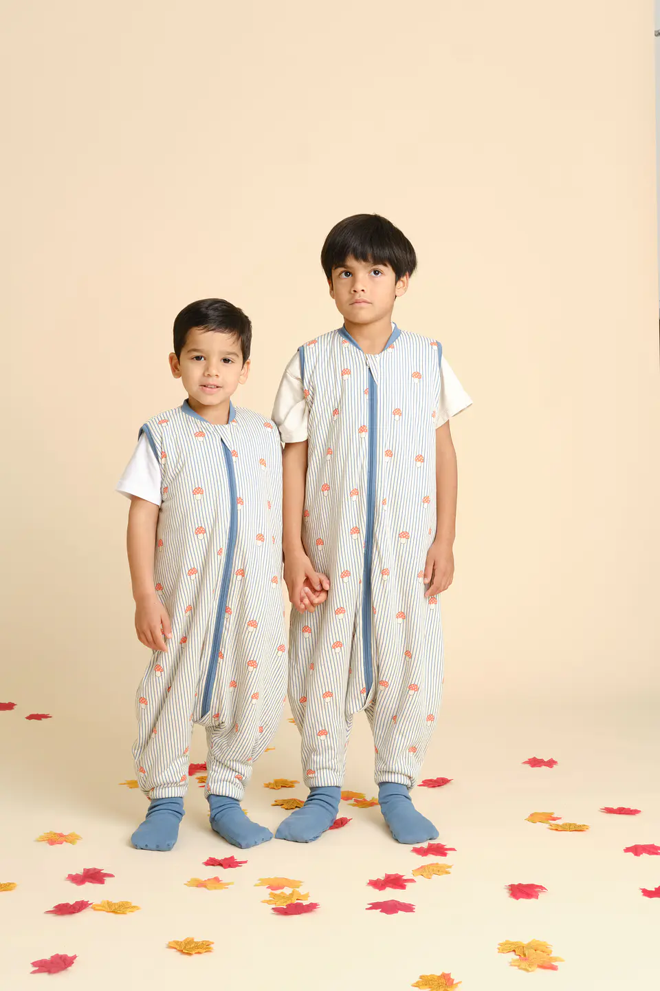 Pijama manta con calcetines antideslizantes - Mushrooms - TOG 1 11