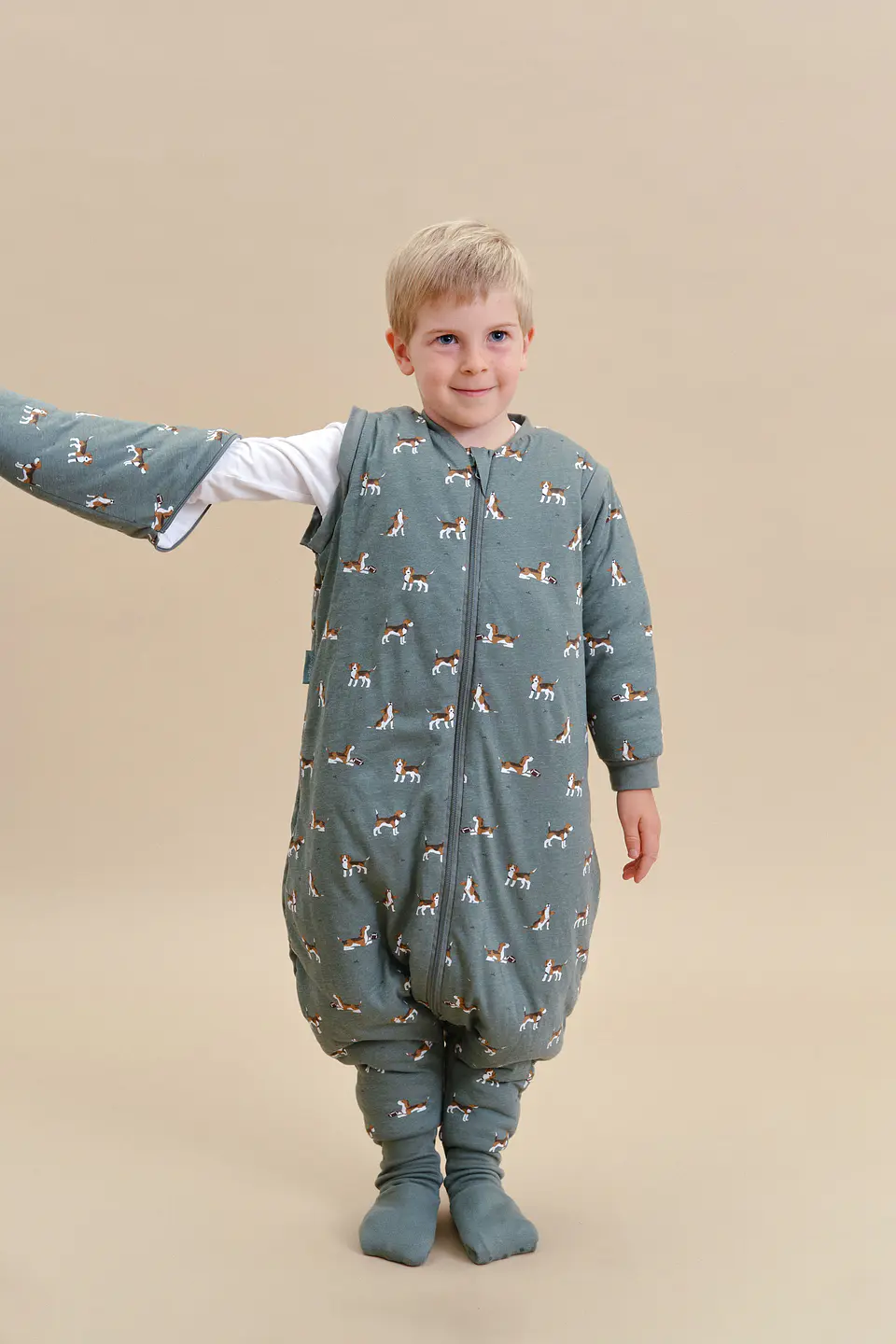 Pijama manta con mangas y calcetines - Beagle - TOG 2.5 2