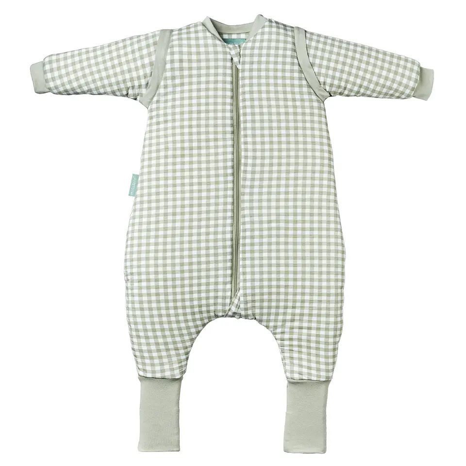 Pijama manta con mangas y calcetines antideslizantes - Mint Tea - TOG 2.5 1