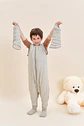 Pijama manta con mangas y calcetines antideslizantes - Mint Tea - TOG 2.5 - Miniatura 2