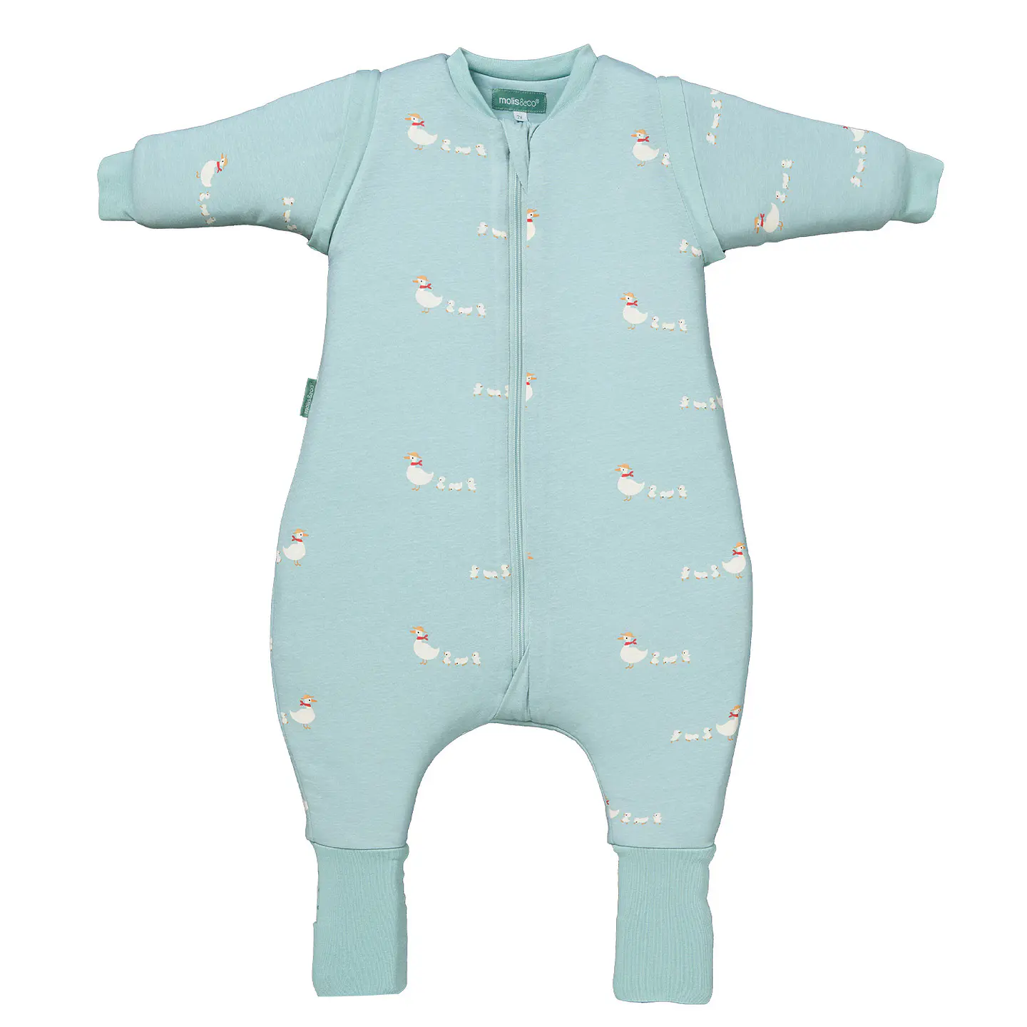 Pijama manta con mangas y calcetines antideslizantes - Duck Family - TOG 2.5 1
