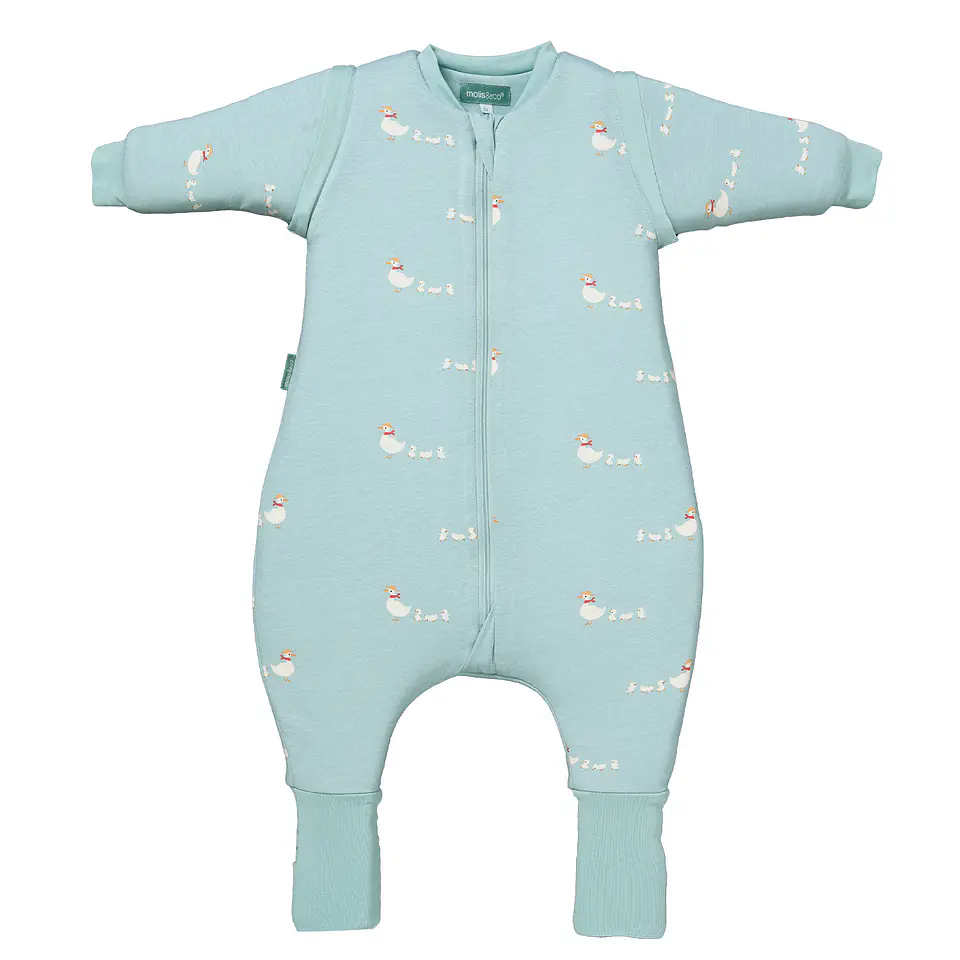 Pijama manta con mangas y calcetines antideslizantes - Duck Family - TOG 2.5 1