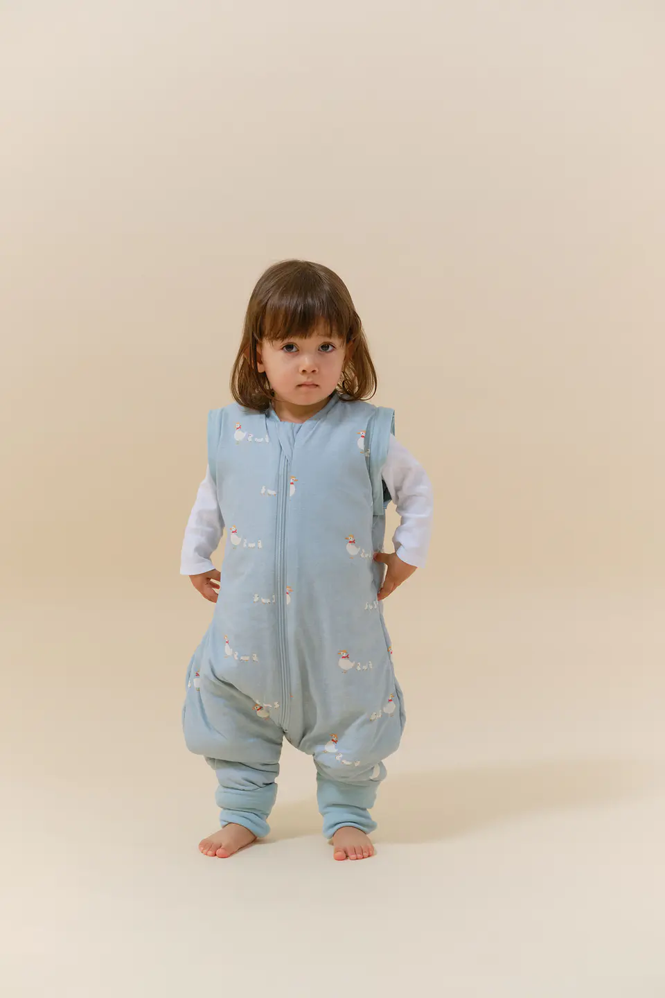 Pijama manta con mangas y calcetines antideslizantes - Duck Family - TOG 2.5 5