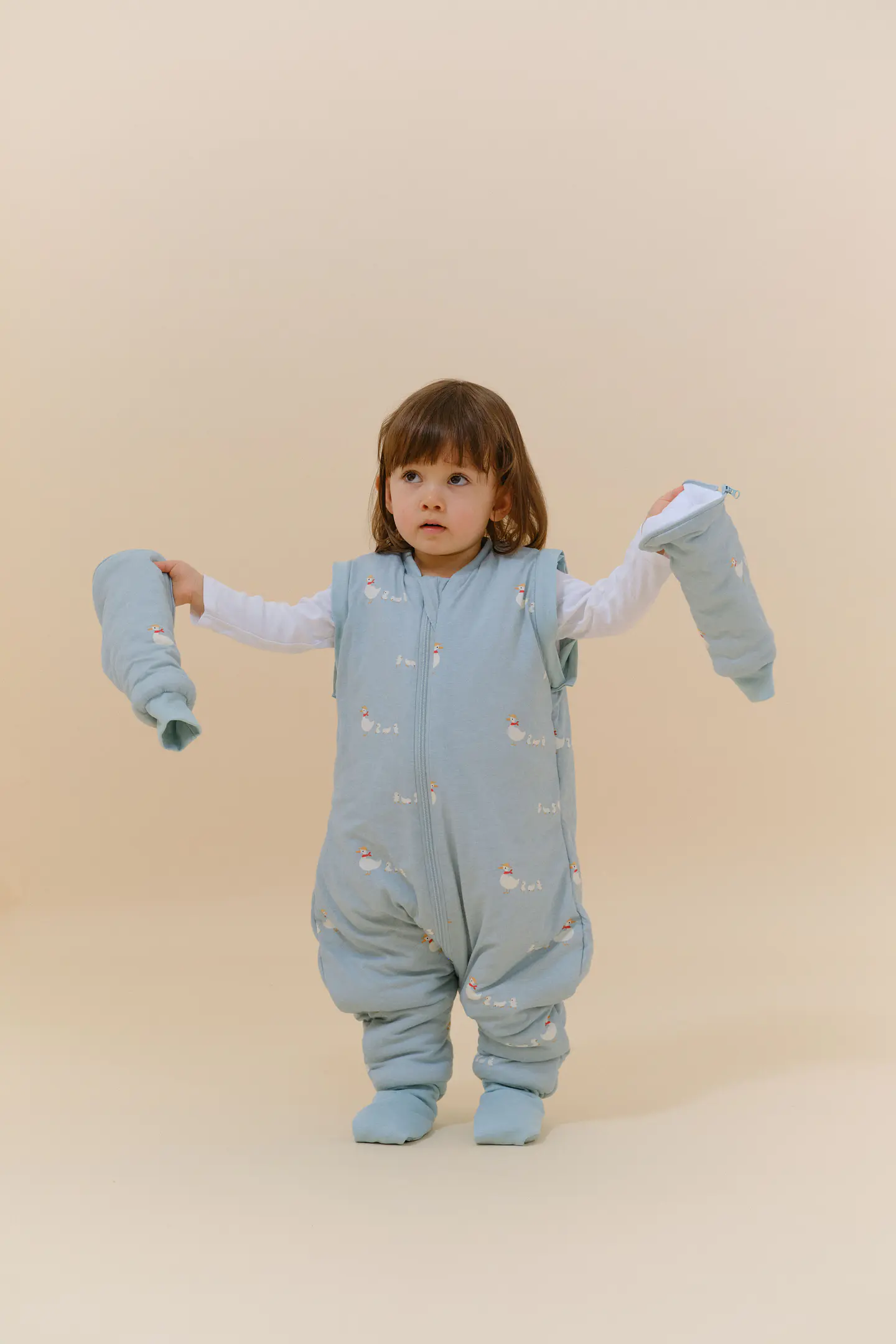 Pijama manta con mangas y calcetines antideslizantes - Duck Family - TOG 2.5 4