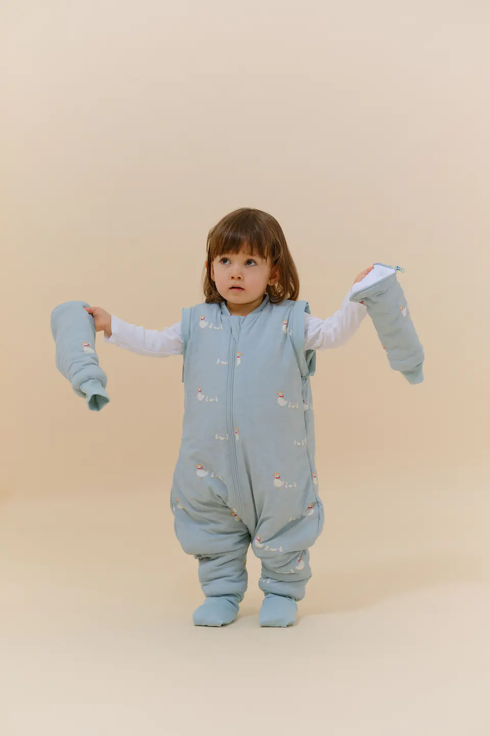 Pijama manta con mangas y calcetines antideslizantes - Duck Family - TOG 2.5 4