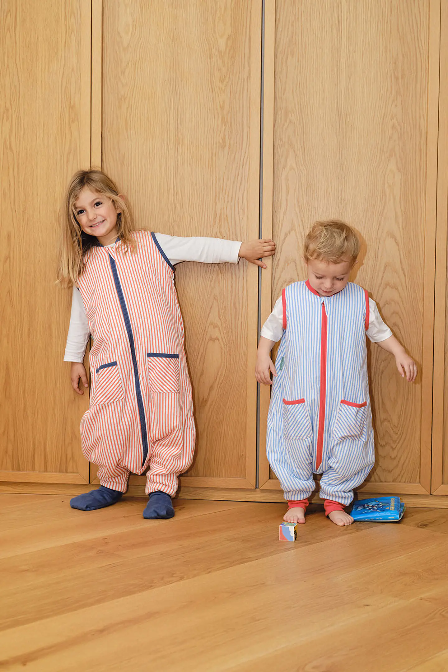 Pijama manta con calcetines antideslizantes - Sailor Orange - TOG 1 6