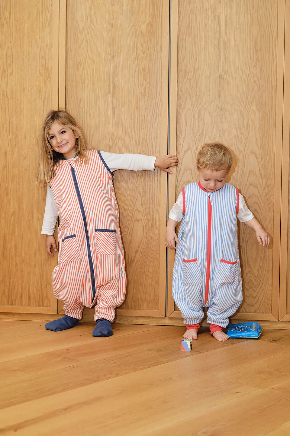 Pijama manta con calcetines antideslizantes - Sailor Orange - TOG 1 6
