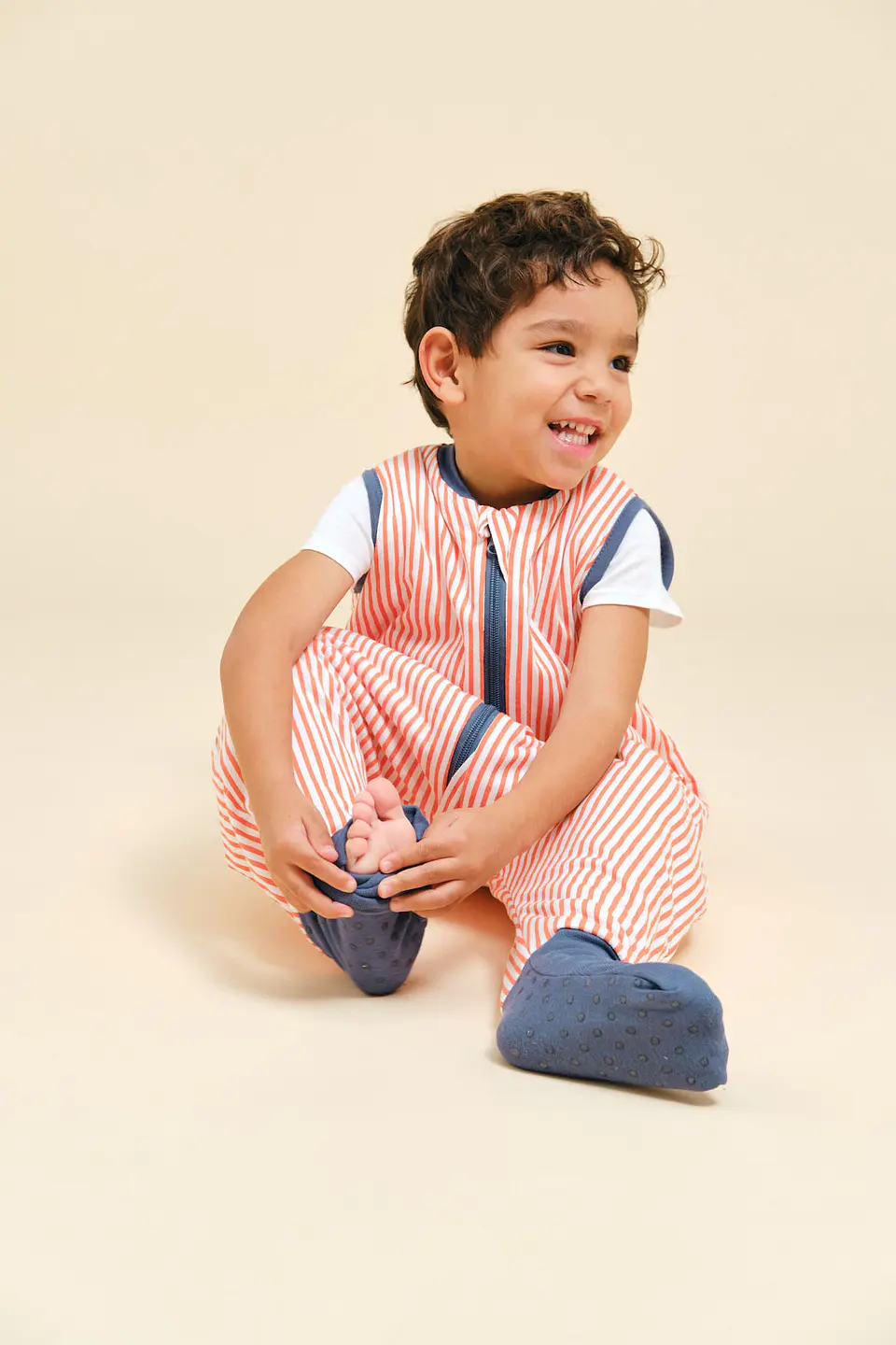 Pijama manta con calcetines antideslizantes - Sailor Orange - TOG 1 11