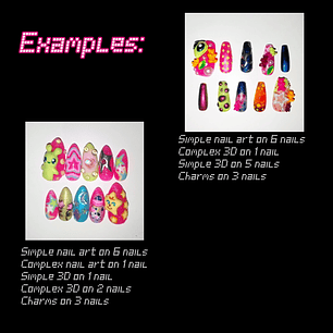 Custom Press-ons Set