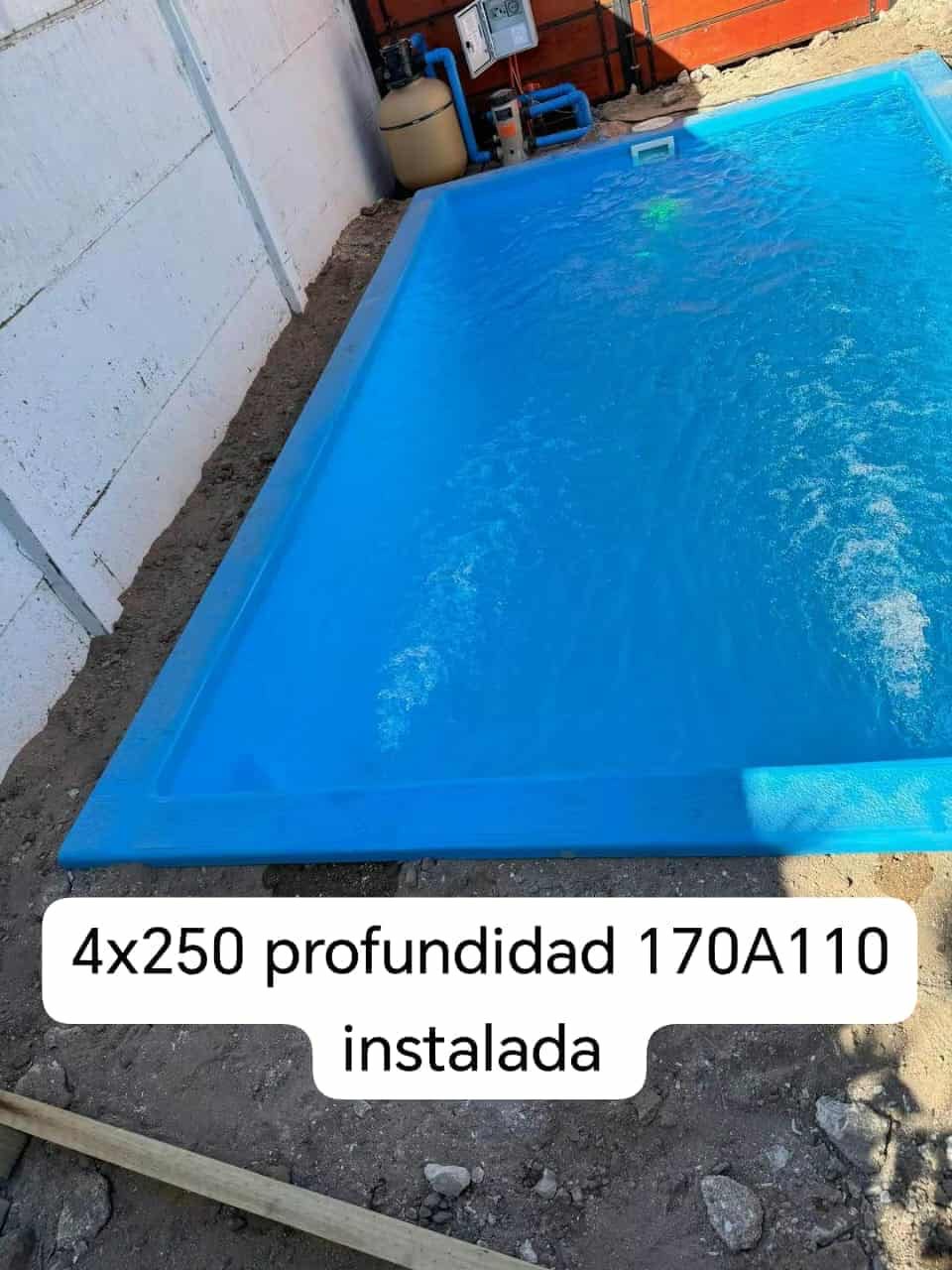 Piscina 5,30 x 3,10 m
