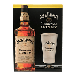 Jack Daniels Honey 750cc  + vaso 200 ml 