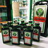  6  Miniaturas Jägermeister botella vidrio  