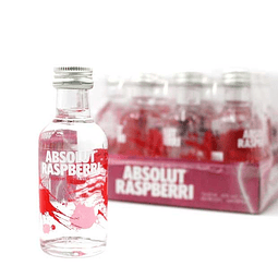 Pack 12 Miniaturas Absolut 50 ml Botella de Vidrio 