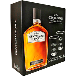 Whisky Gentleman Jack 700 ml  + 2 vasos