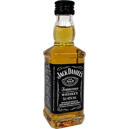 Miniatura Jack Daniels N°7  50 ml  Botella vidrio Edición Especial
