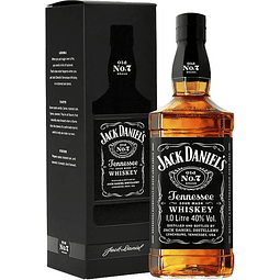 Whisky Jack Daniels Número N7 1 Litro con estuche para regalar