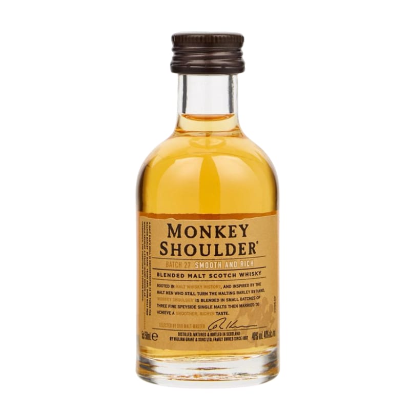 Miniatura Whisky Monkey Shoulder 50ml
