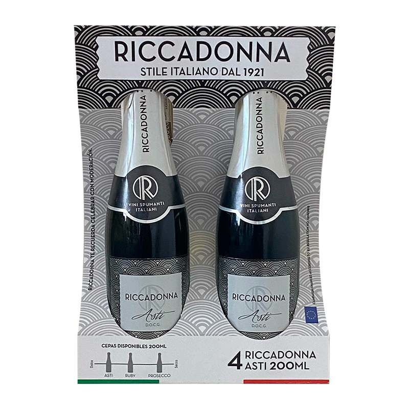4 Riccadonna Asti Dulce y delicada  200 ml