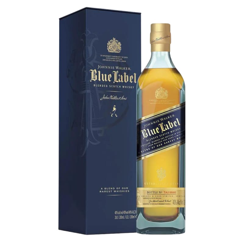 Whisky Johnnie Walker Blue Label 200ml Estuche Premium