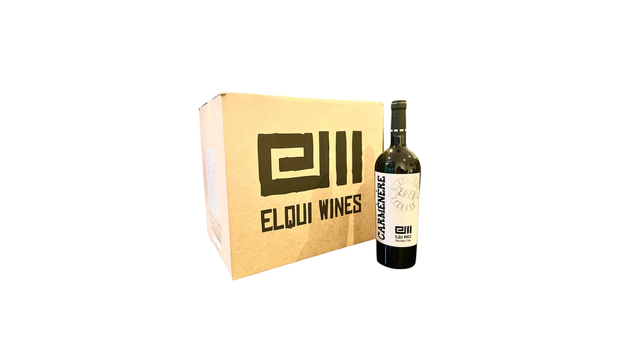 Vino Premium Carmenere Gran Reserva 2020 Elqui Wines 750 ml.  X Caja 12 Uni. 1