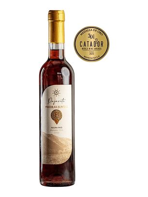 Vino Dulce Pajarete de uva país Piedras Juntas 500 ml