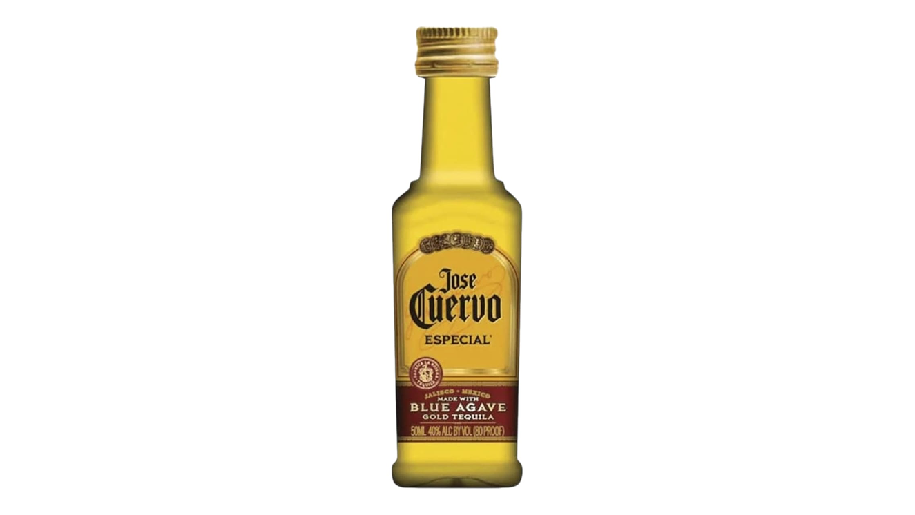 Miniatura Tequila Gold Jose Cuervo Especial Reposado 50 ml 1