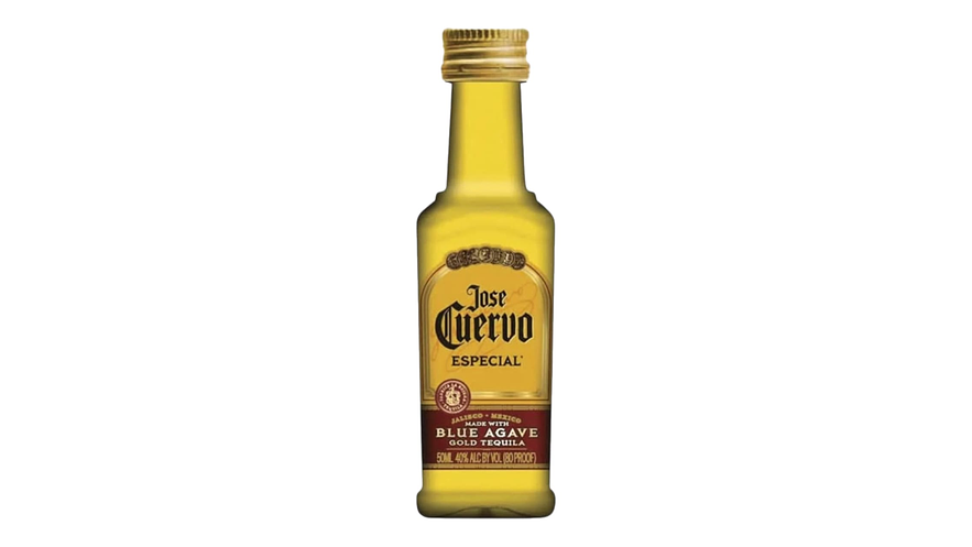 Pack 10 Miniaturas Tequila Jose Cuervo reposado 50 ml 2