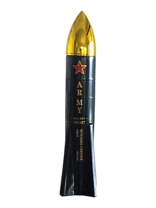 Whisky Army  Rocket 40° 500 ML Botella Vidrio Premium