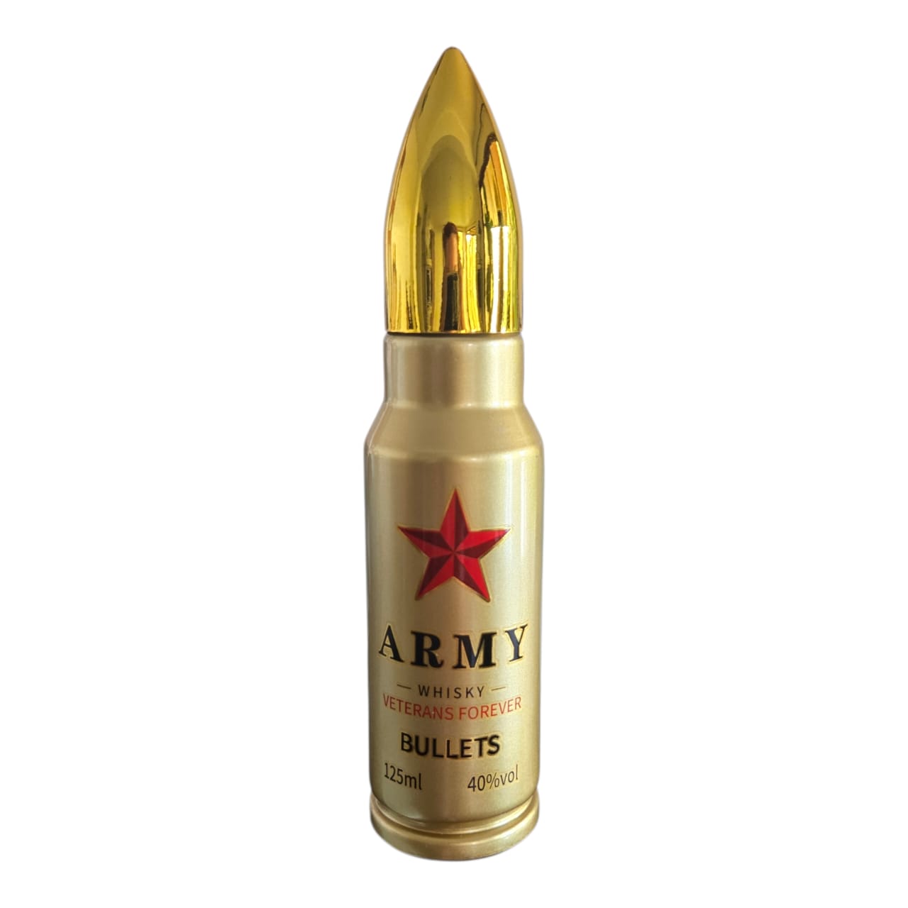 Whisky Escoses Army Bullet 40° 125 ML Botella Vidrio