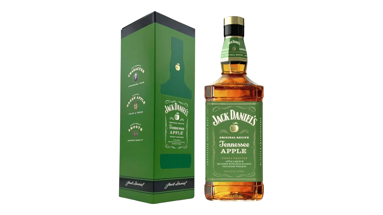 Jack Daniels Apple - Manzana 750cc en caja ideal para regalar 1