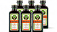  6  Miniaturas Jägermeister botella vidrio   - Miniatura 1