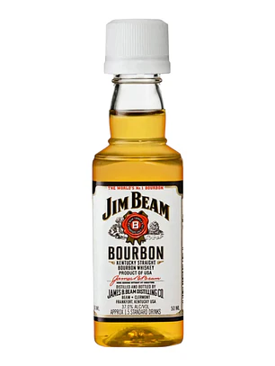 10 Miniatura Whisky Jim Beam Bourbon 50 Ml 