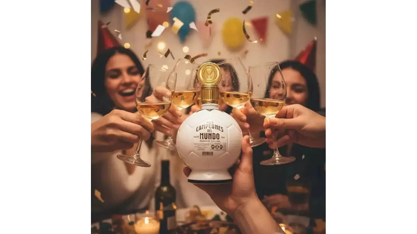 Pisco Chileno Campeones del Mundo 40˚  Transparente Doble destilado 700 ml 2