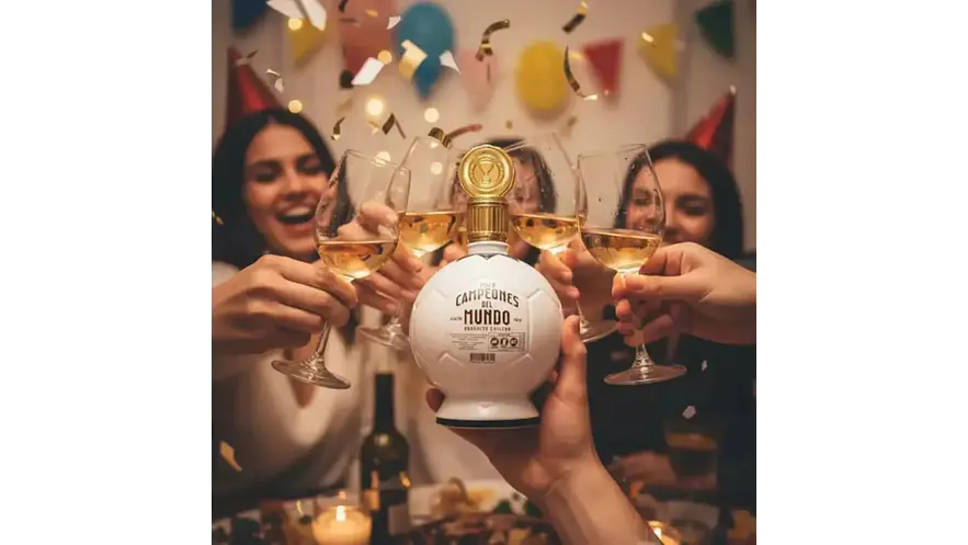 Pisco Chileno Campeones del Mundo 40˚  Transparente Doble destilado 700 ml 2