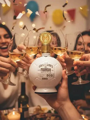 Pisco Chileno Campeones del Mundo 40˚  Transparente Doble destilado 700 ml