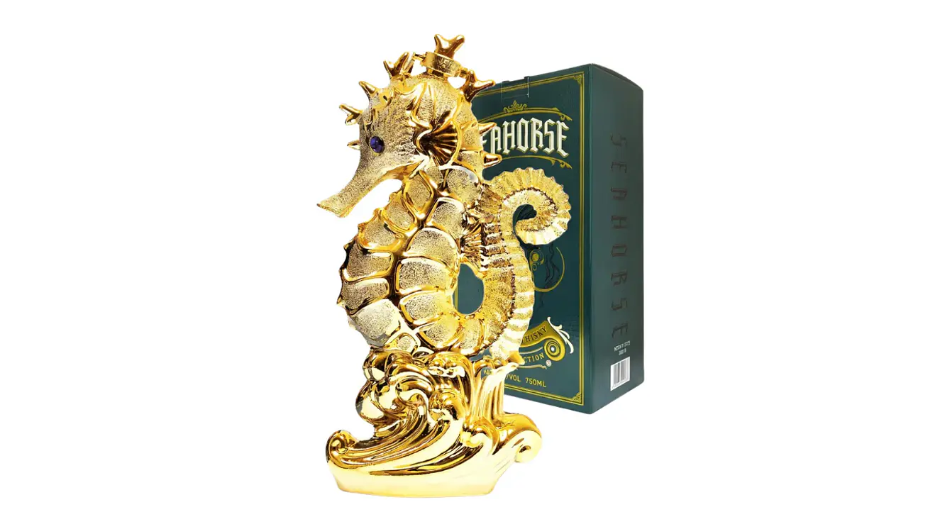 Whisky japonés Seahorse Mizunara 750 ml 2