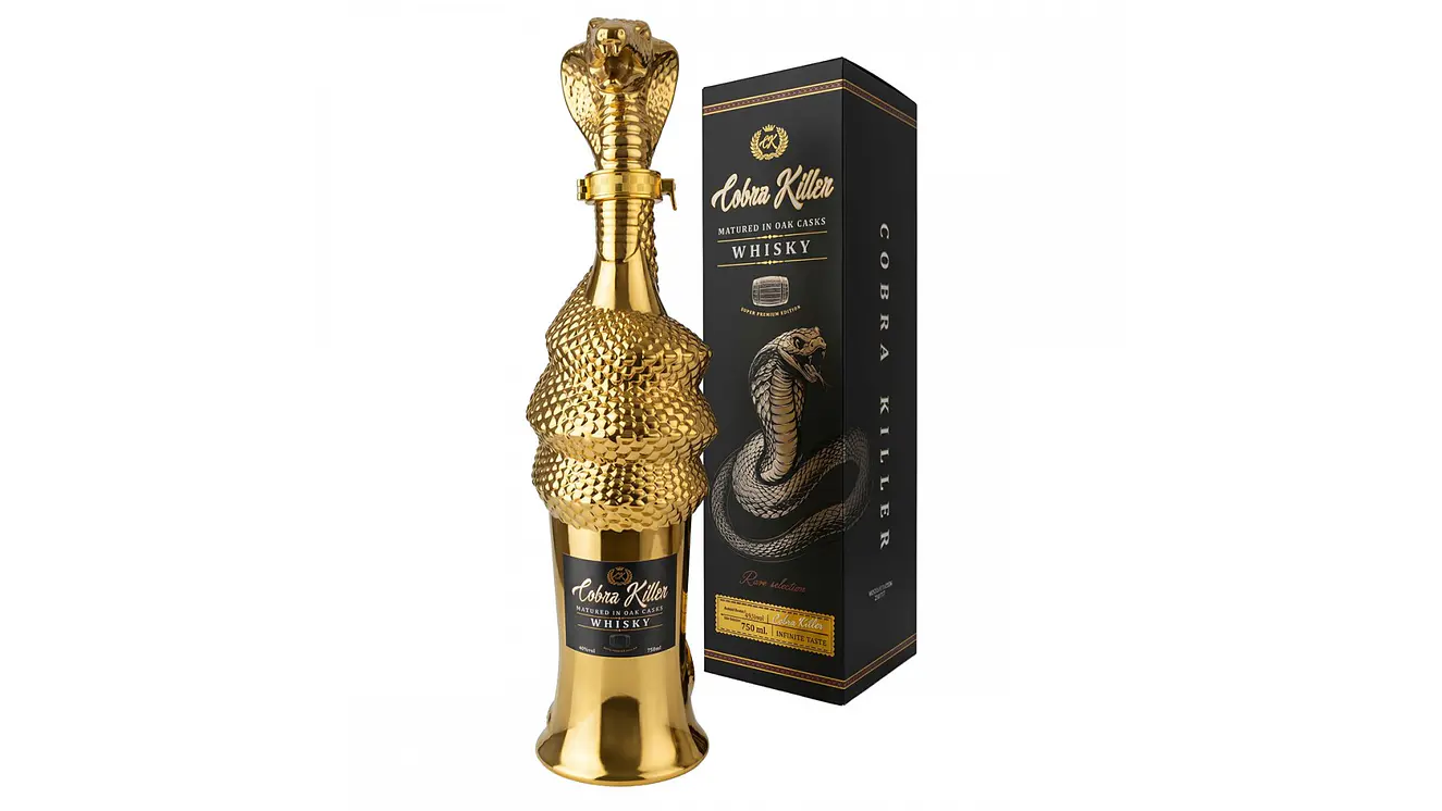 Whisky Cobra Killer 40 grados 750cc   1
