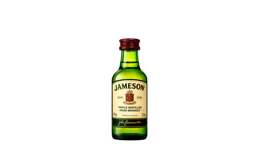 Miniatura Whisky Jameson 50 ml Botella Vidrio 1