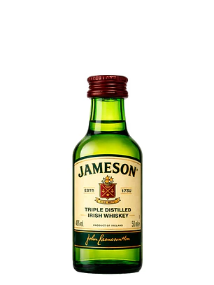 Miniatura Whisky Jameson 50 ml Botella Vidrio