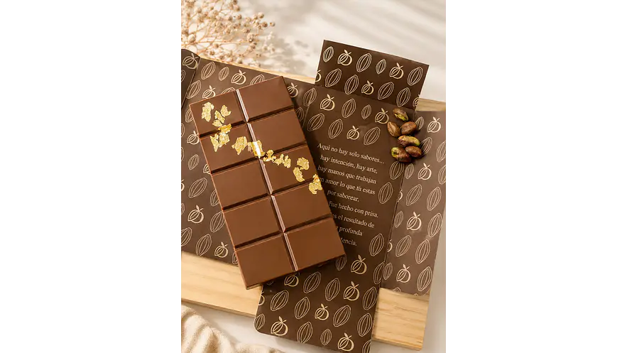 Barra de Chocolate Dubai Premium Artesanal D`Arias 200grs 1