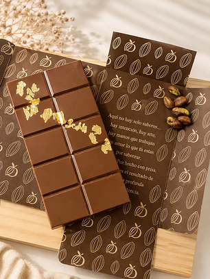Barra de Chocolate Dubai Premium Artesanal D`Arias 200grs