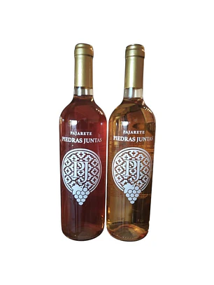  2 Vinos Dulces Pajarete de uva país y moscatel 750ml - Piedras Juntas