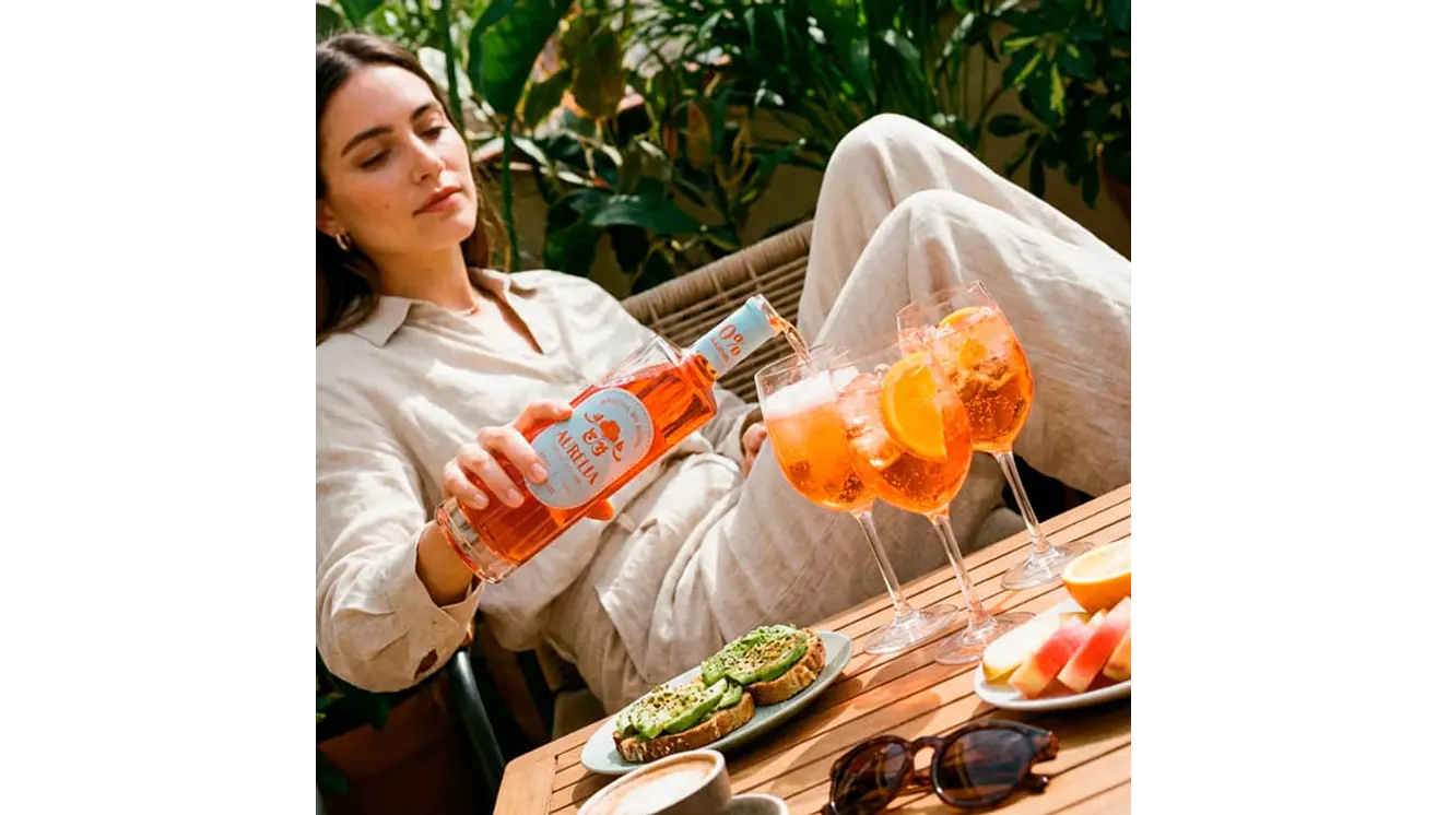 Aperitivos  Aurelia Spritz Rosato e Italiano Sin Alcohol 0.0° 750cc 2