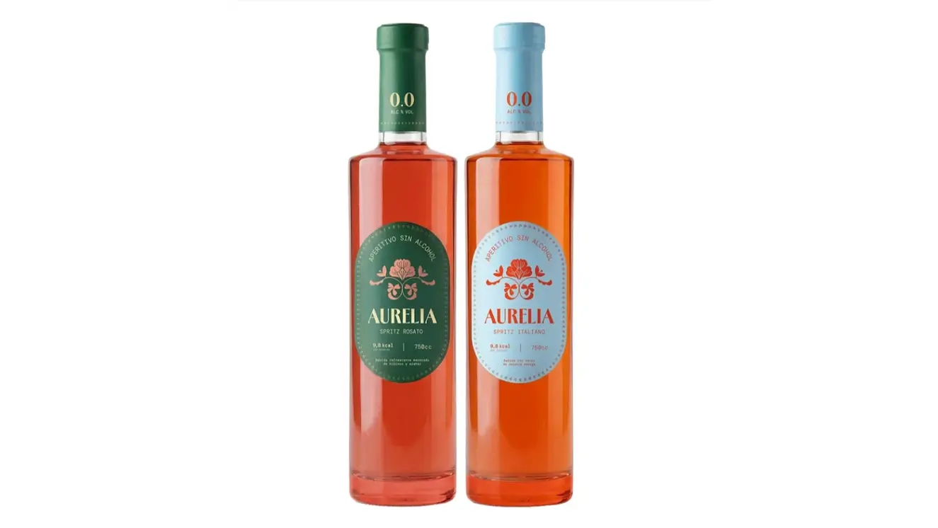 Aperitivos  Aurelia Spritz Rosato e Italiano Sin Alcohol 0.0° 750cc 1