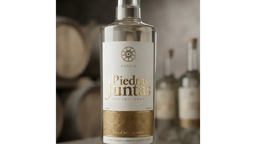 Pisco Piedras Juntas Reservado 40° Transparente 750 ml 2