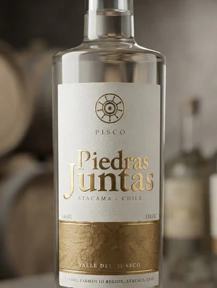 Pisco Piedras Juntas Reservado 40° Transparente 750 ml